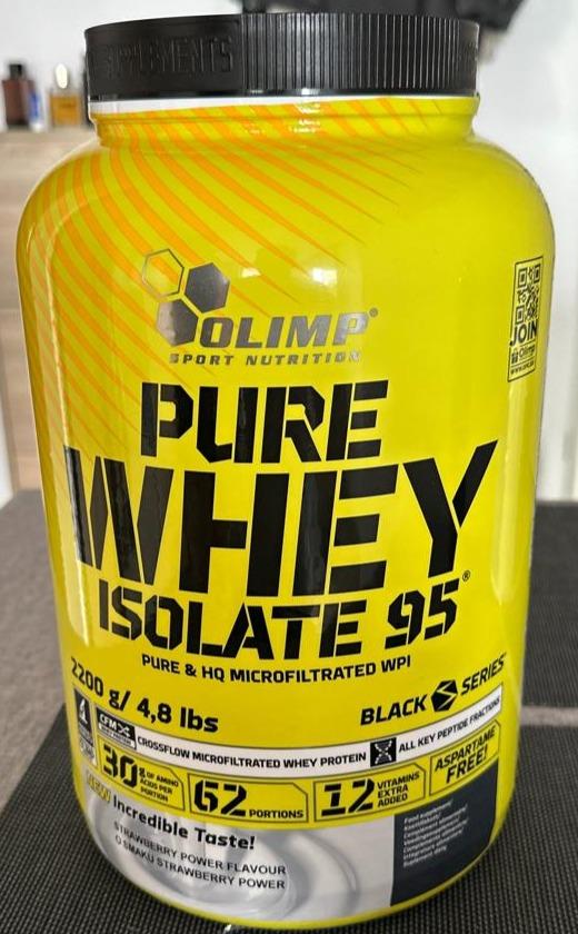 Zdjęcia - Pure whey isolate vanille flavour 95 Olimp Sport Nutrition