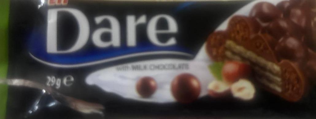 Zdjęcia - Dare milk chocolate Eti