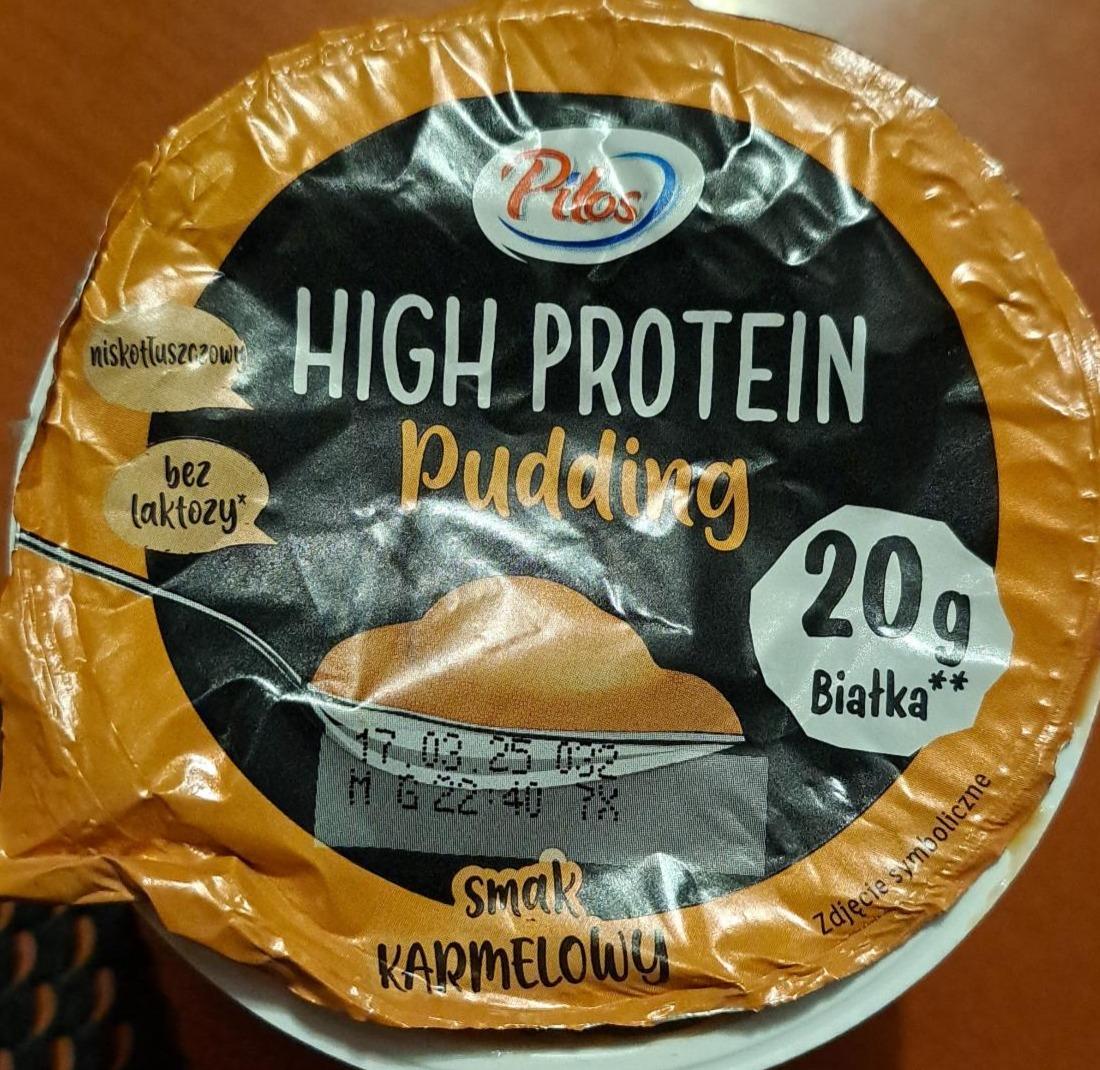 Zdjęcia - High protein pudding smak karmelowy Pilos
