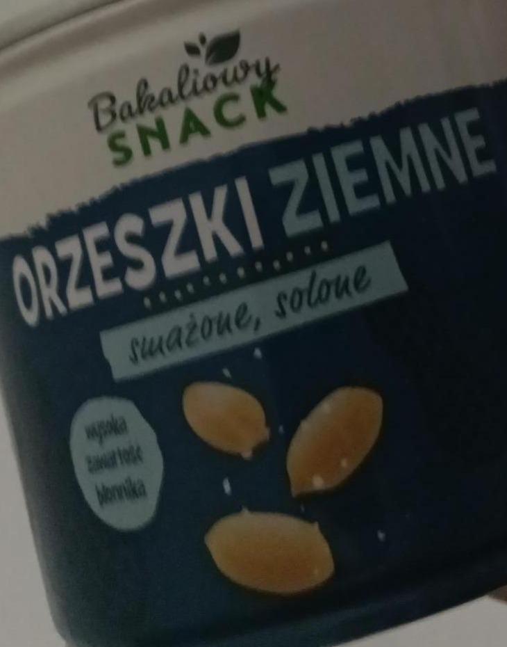 Zdjęcia - Orzeszki ziemne smażone solone Bakaliowy snack