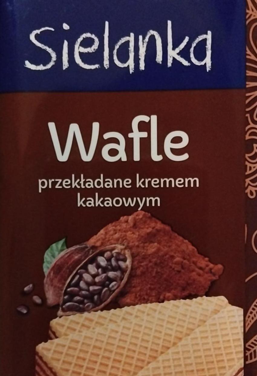 Zdjęcia - Wafle przekładane kremem kakaowym Sielanka