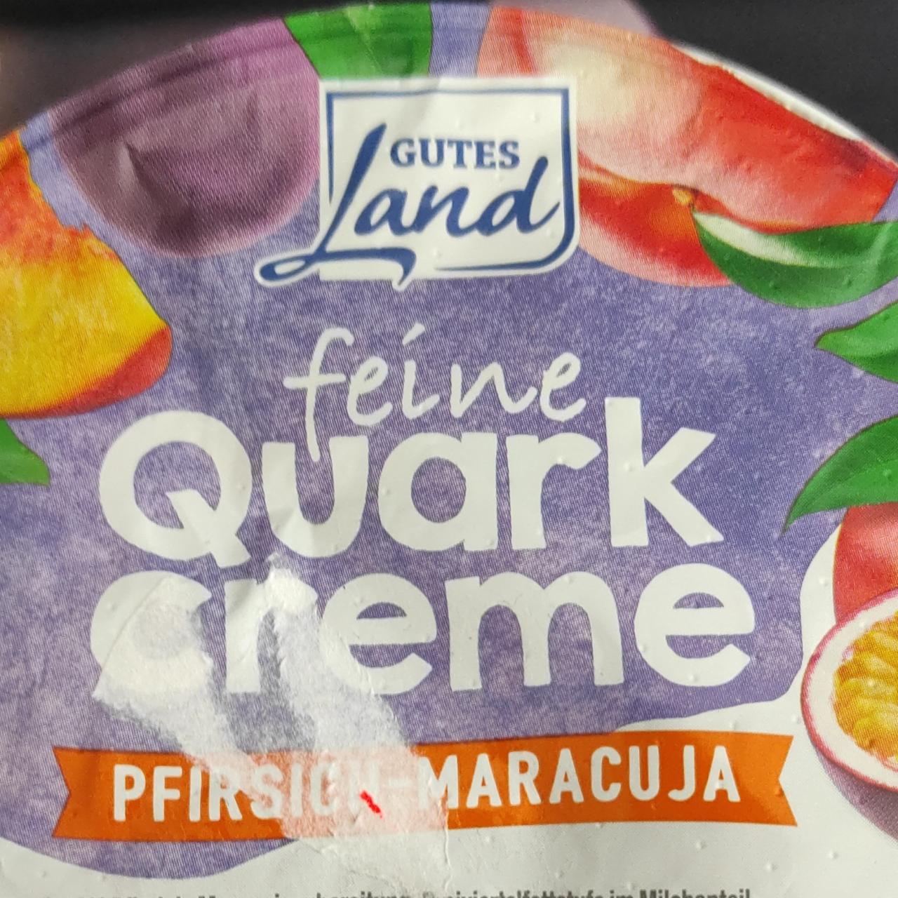 Zdjęcia - Quark creme pfirsich maracuja GutesLand
