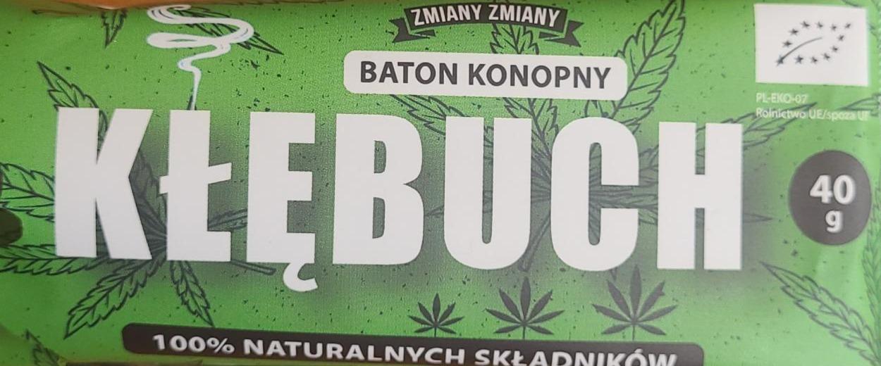 Zdjęcia - Baton konopny Kłębuch Zmiany zmiany