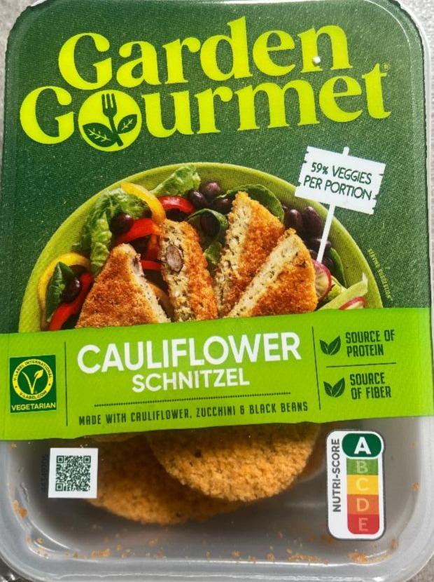 Zdjęcia - Garden Gourmet Wegetariański produkt na bazie kalafiora cukinii i czarnej fasoli w panierce 186 g