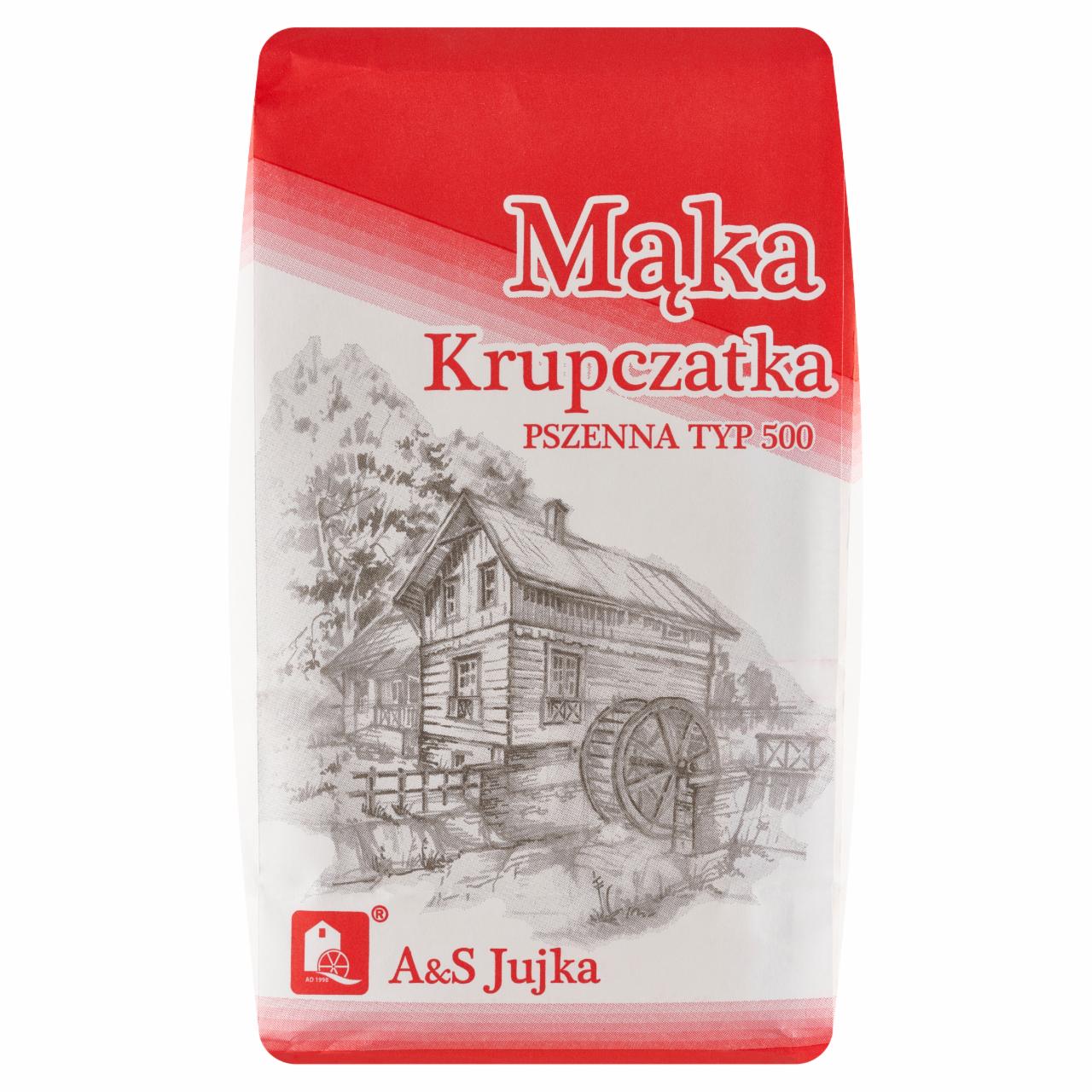 Zdjęcia - A&S Jujka Mąka krupczatka pszenna typ 500 1 kg