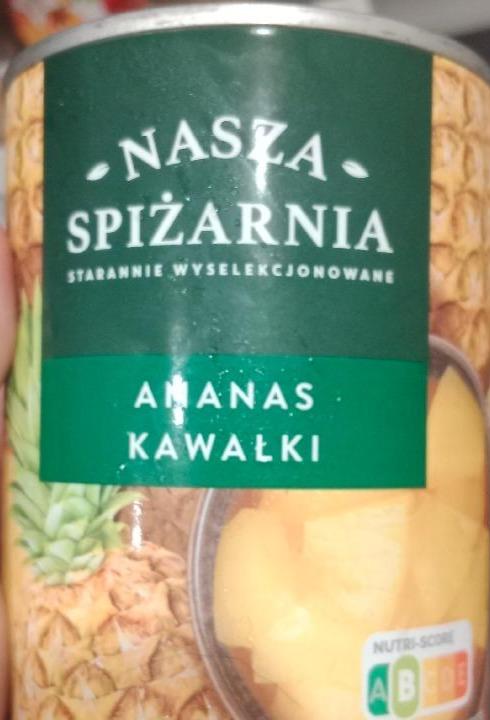 Zdjęcia - Ananas kawałki Nasza Spiżarnia
