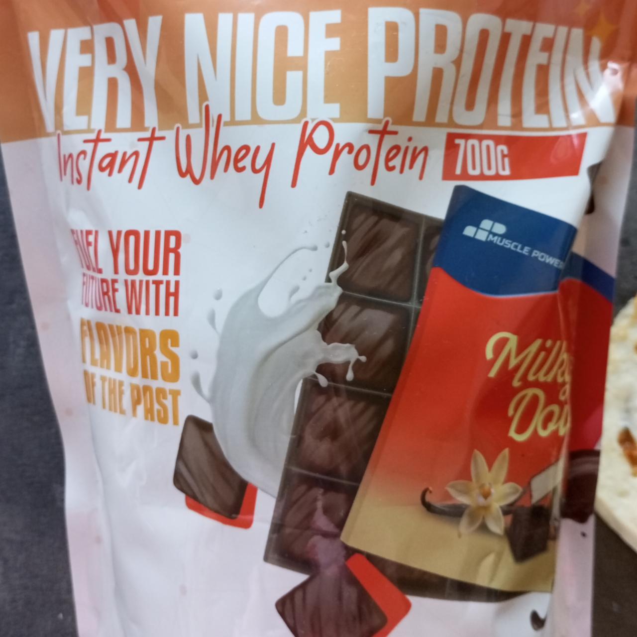 Zdjęcia - Very nic protein milky dove whey protein Muscle power