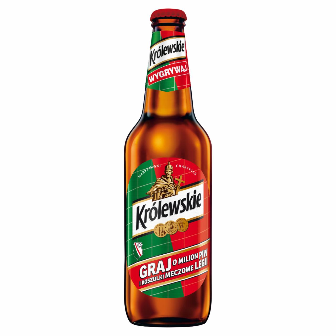 Zdjęcia - Królewskie Piwo jasne 500 ml