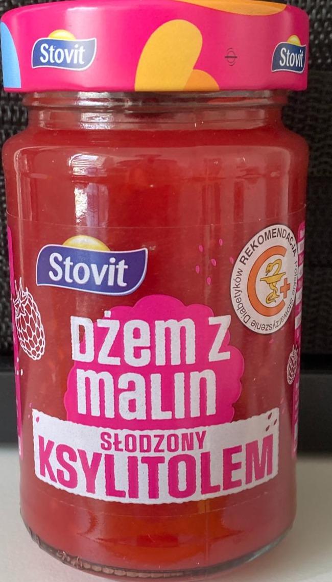 Zdjęcia - Dżem z malin słodzony ksytopolem Stovit