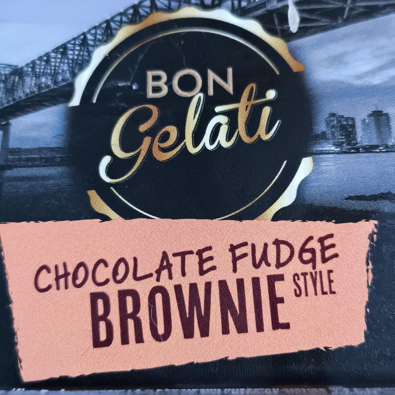 Zdjęcia - Chocolate fudge brownie style Bon Gelati