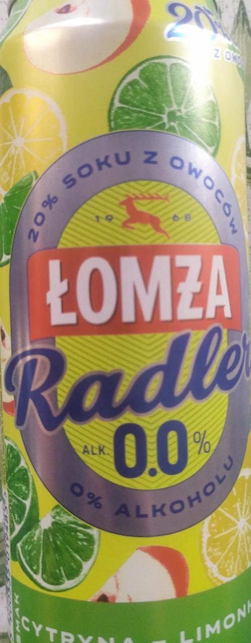 Zdjęcia - Radler cytryna limonka 0,0% Łomża