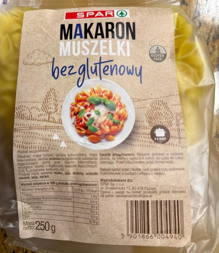 Zdjęcia - Makaron muszelki bezglutenowy Spar
