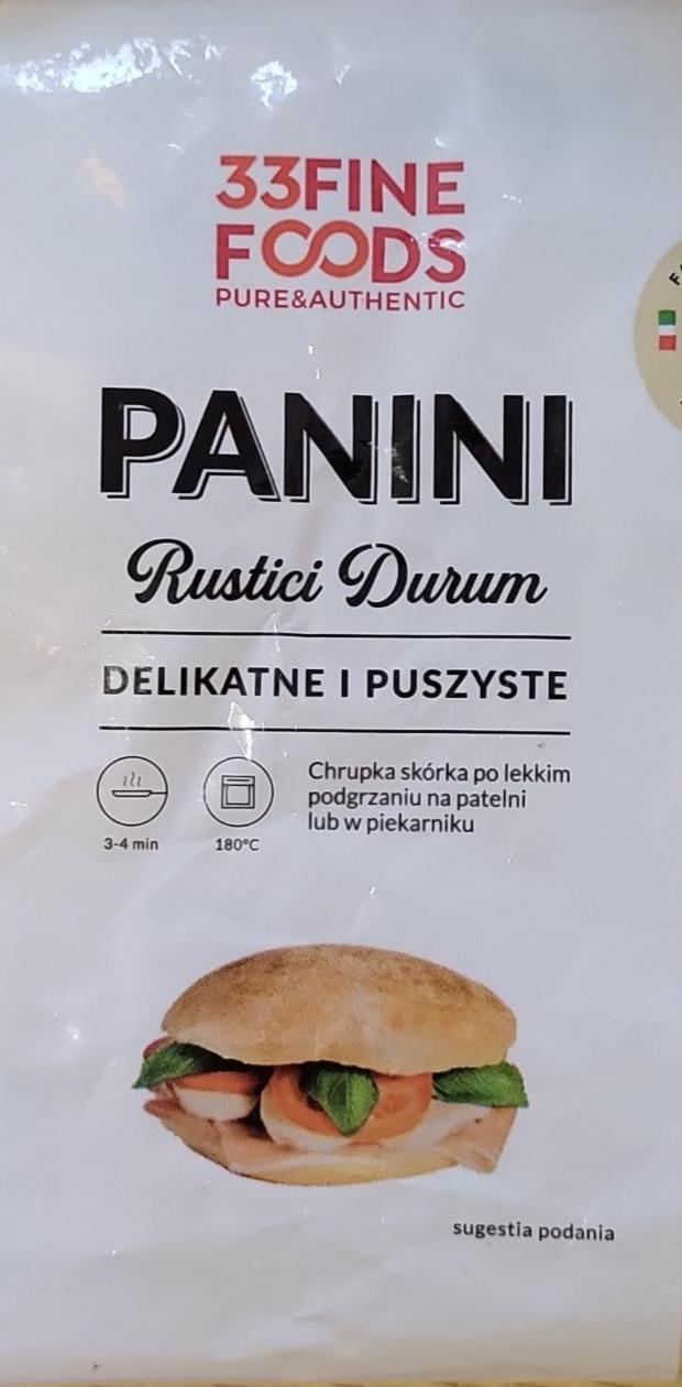 Zdjęcia - Panini rustici durum 33 Fine foods