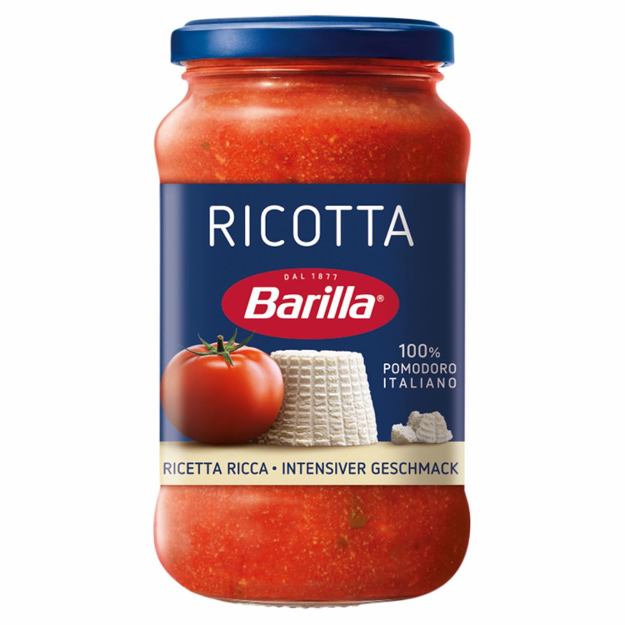 Zdjęcia - Barilla Ricotta Sos pomidorowy z serem Ricotta 400 g