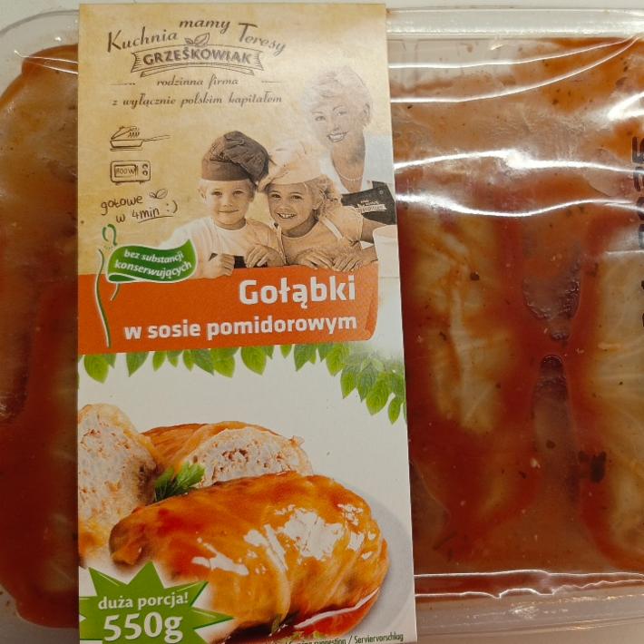 Zdjęcia - Gołąbki w sosie pomidorowym Grześkowiak