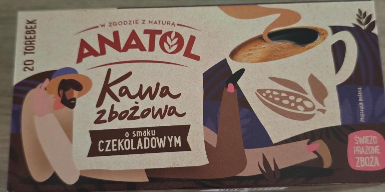Zdjęcia - Kawa zbożowa o smaku czekoladowym Anatol
