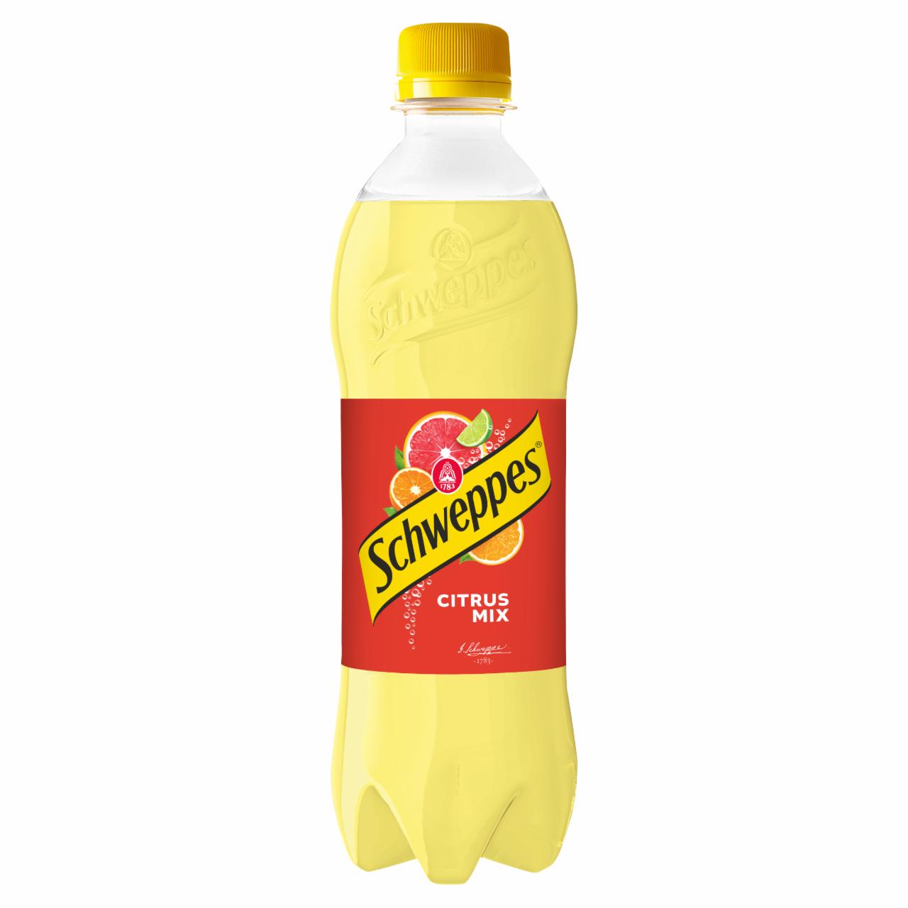 Zdjęcia - Schweppes Citrus Mix Napój gazowany 0,42 l