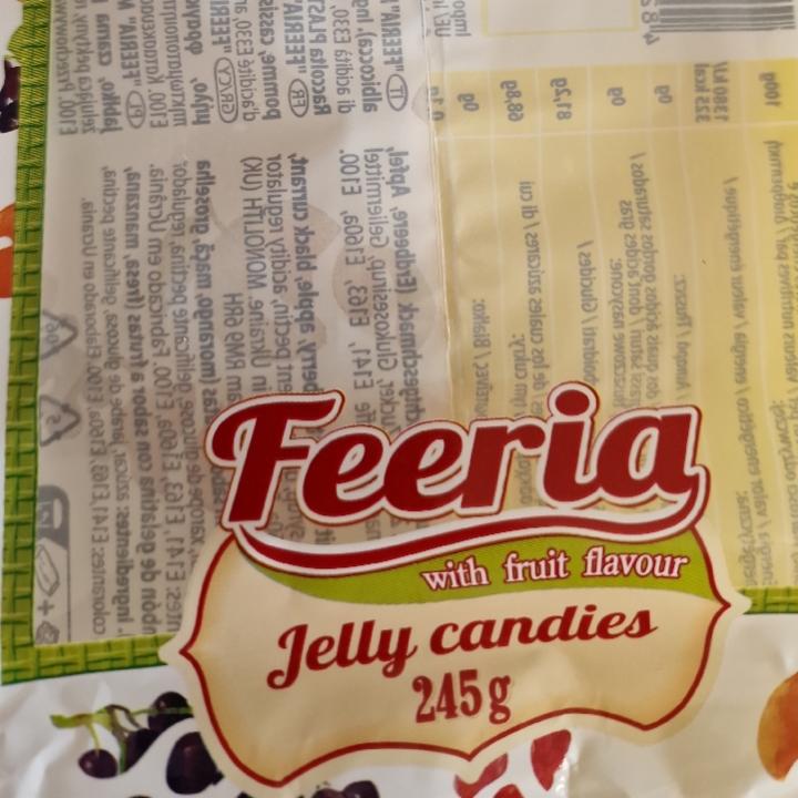 Zdjęcia - Mieszanka cukiernicza galaretka o smaku owocowym Feeria