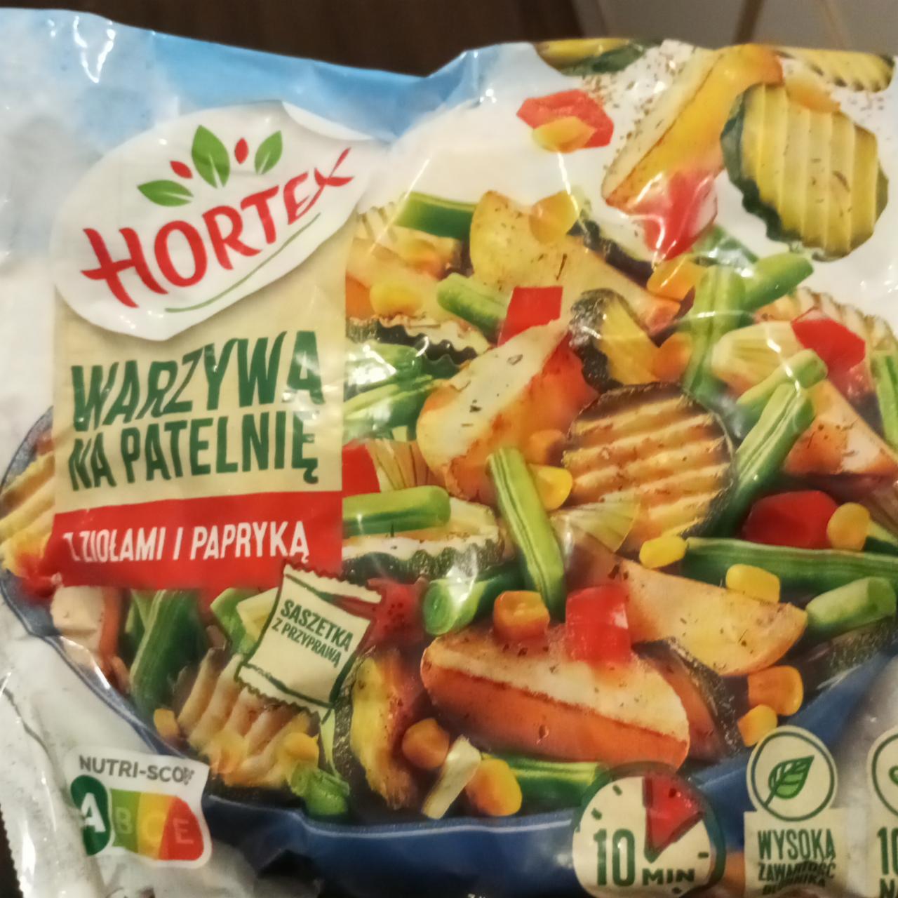 Zdjęcia - Warzywa na patelnię z ziołami i papryką Hortex