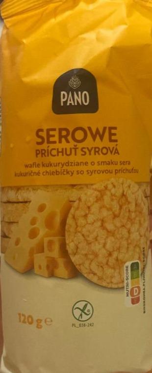 Zdjęcia - Serowe wafle kukurydziane o smaku sera Pano