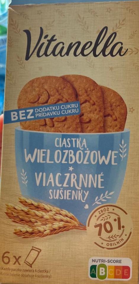 Zdjęcia - Ciastka wielozbożowe Vitanella