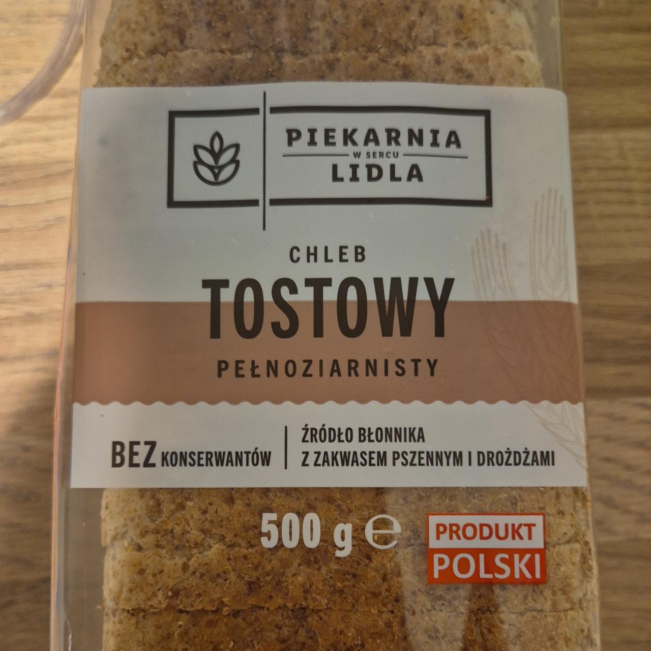 Zdjęcia - Chleb tostowy pełnoziarnisty Piekarnia Lidla