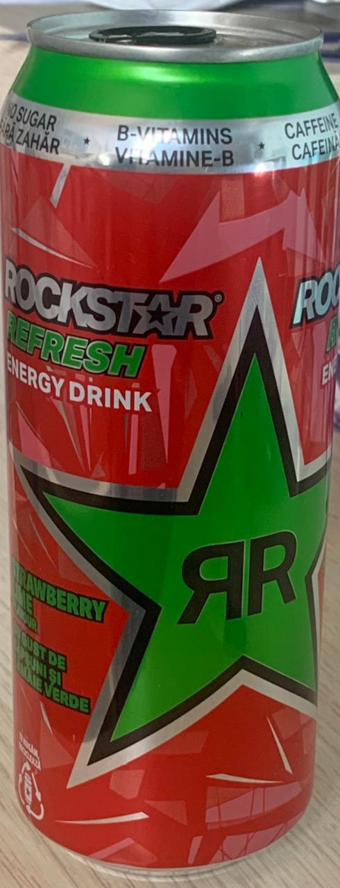 Zdjęcia - Rockstar strawberry lime flavour energy drink
