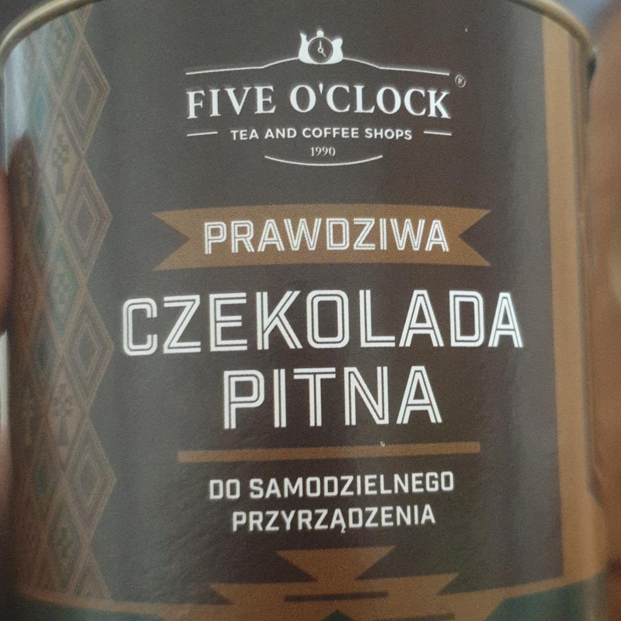 Zdjęcia - Prawdziwa Czekolada Pitna Do Samodzielnego Przyrządzenia Mleczna Five O'Clock