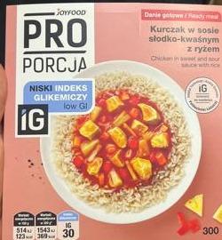 Zdjęcia - Kurczak w sosie słodko-kwaśnym z ryżem Joyfood