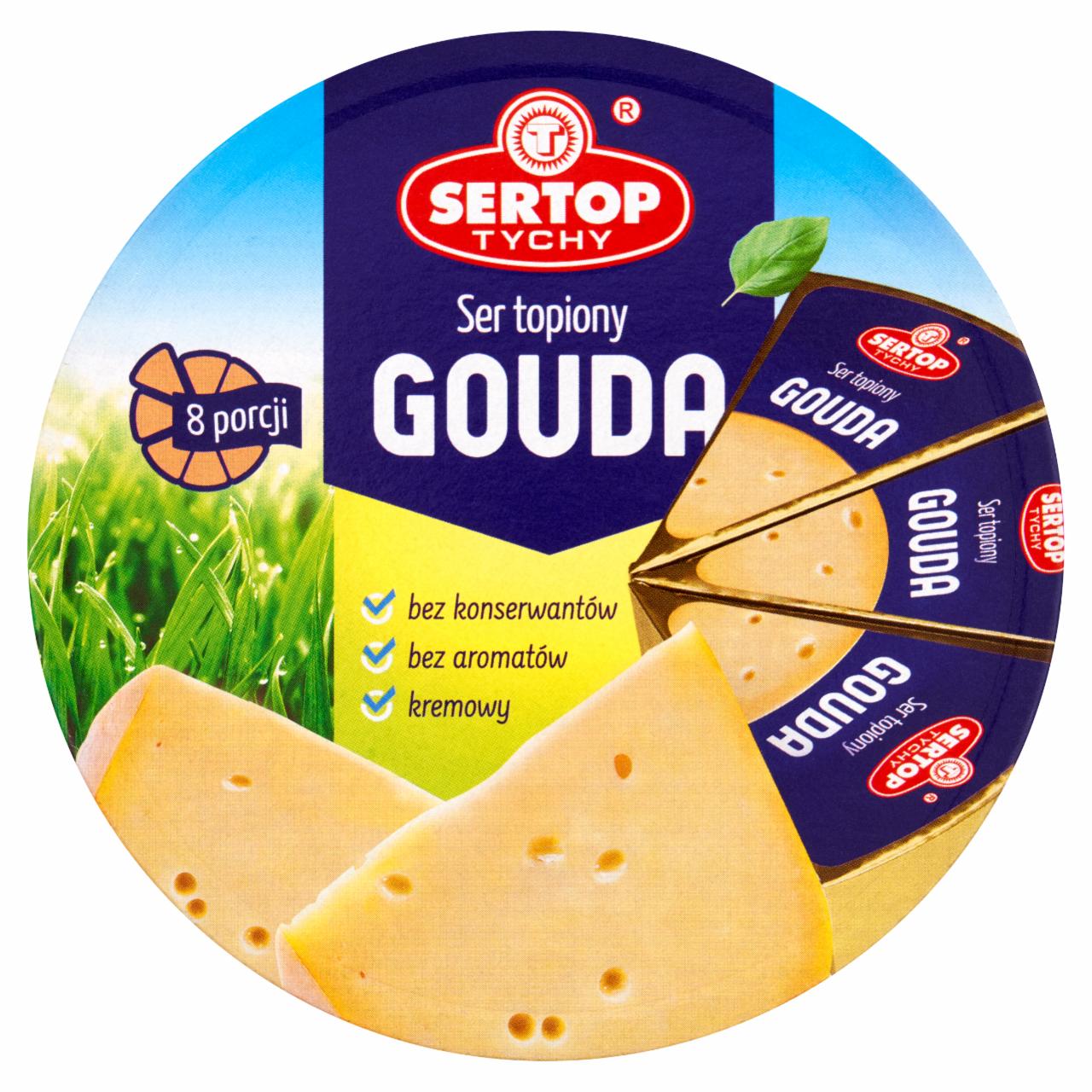 Zdjęcia - Sertop Tychy Ser topiony gouda 140 g (8 x 17,5 g)