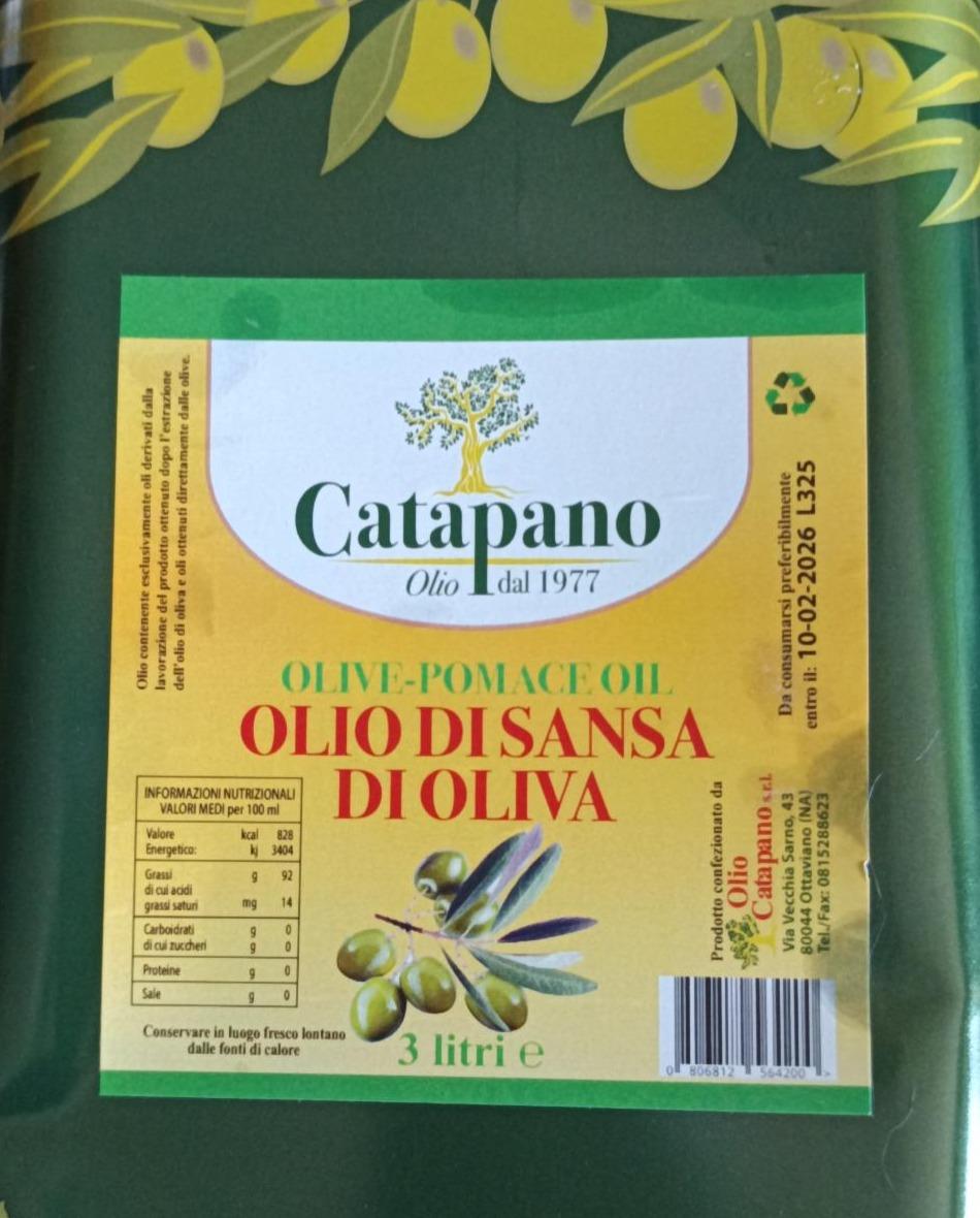 Zdjęcia - Olio di sansa di oliva Catapano