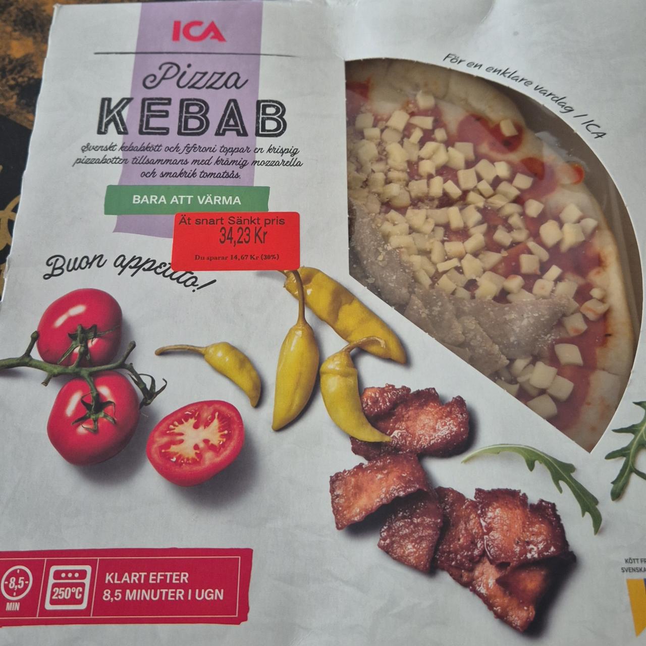 Zdjęcia - Pizza kebab ICA