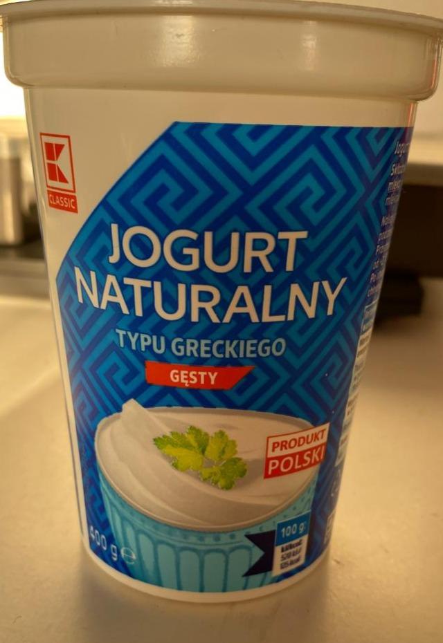 Zdjęcia - Jogurt naturalny typu greckiego K-Classic