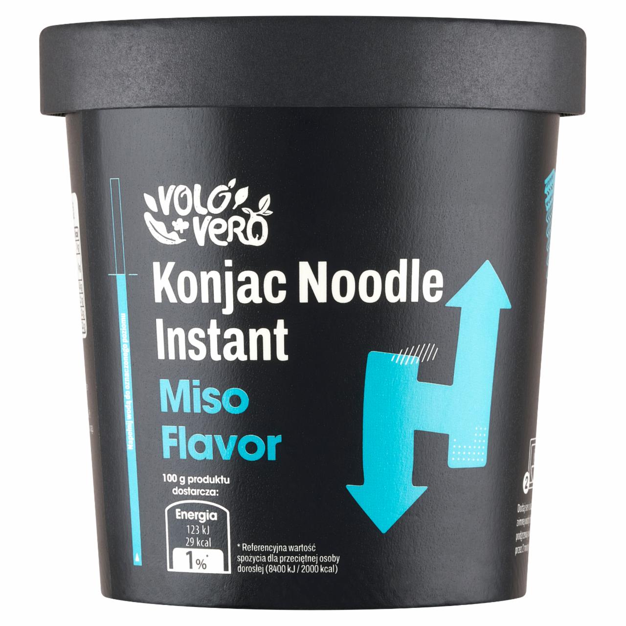Zdjęcia - Volo Vero Danie błyskawiczne o smaku miso z makaronem konjac 192 g