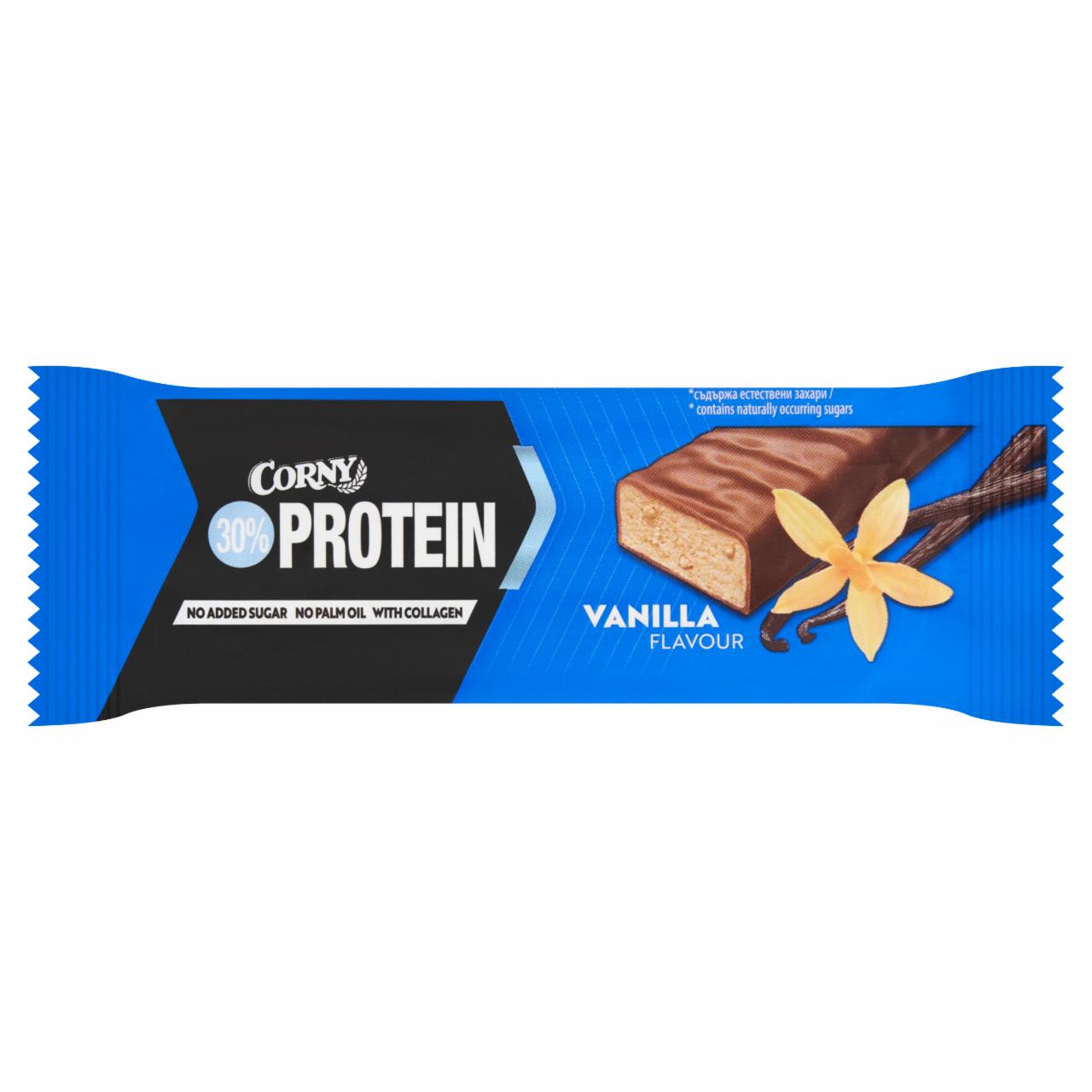 Zdjęcia - Corny Baton proteinowy o smaku mlecznej czekolady i waniliowym 50 g