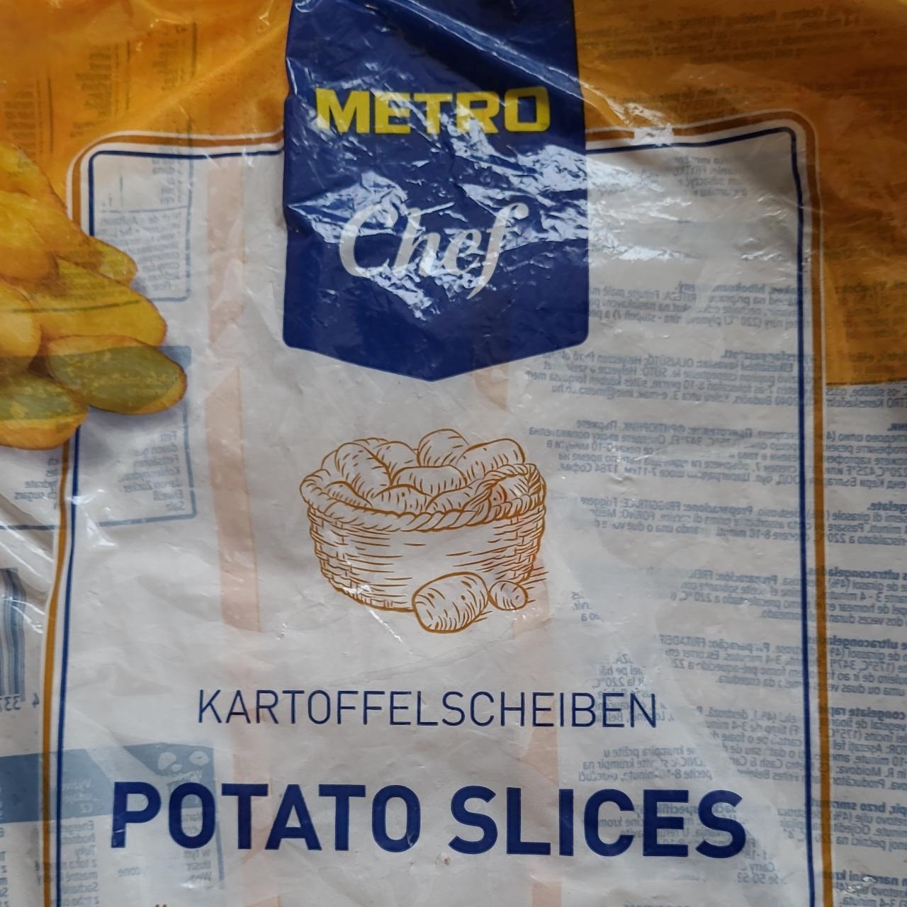 Zdjęcia - Potato slices Metro Chef