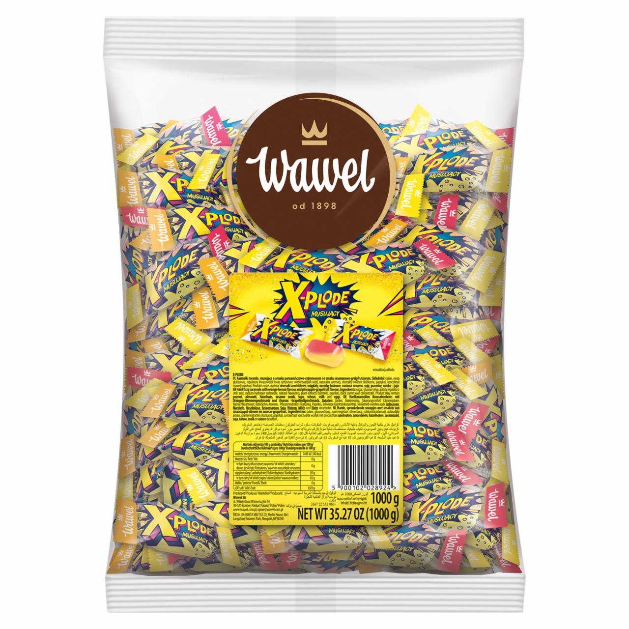 Zdjęcia - Wawel X-Plode Karmelki twarde musujące 1000 g