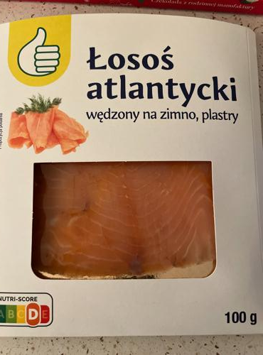 Zdjęcia - Łosoś atlantycki wędzony na zimno, plastry