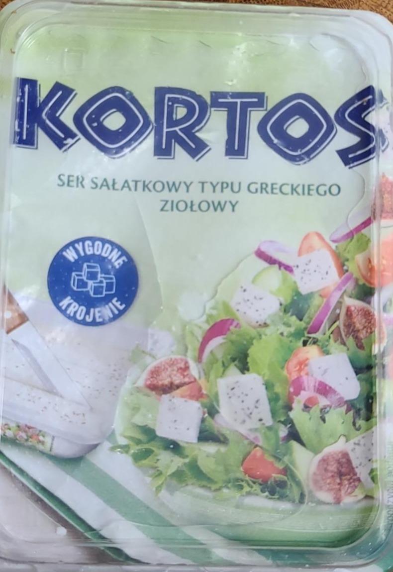 Zdjęcia - Ser sałatkowy typu greckiego ziołowy Kortos