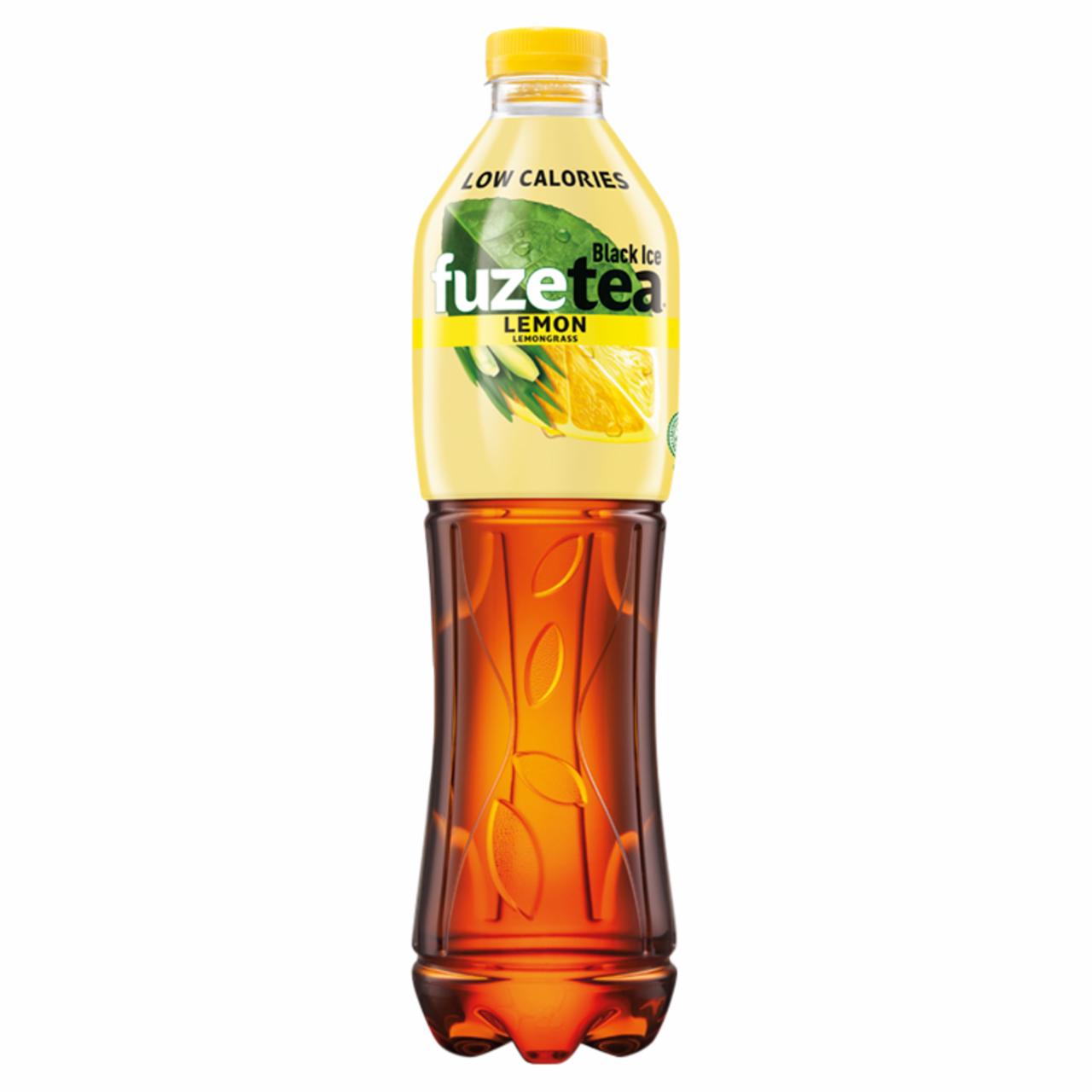 Zdjęcia - FuzeTea Napój niegazowany o smaku cytryny i trawy cytrynowej 500 ml