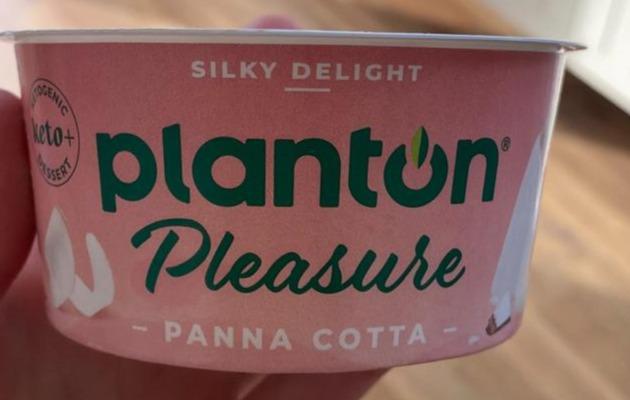 Zdjęcia - Jogurt o smaku panna cotta Planton pleasure Silky delight