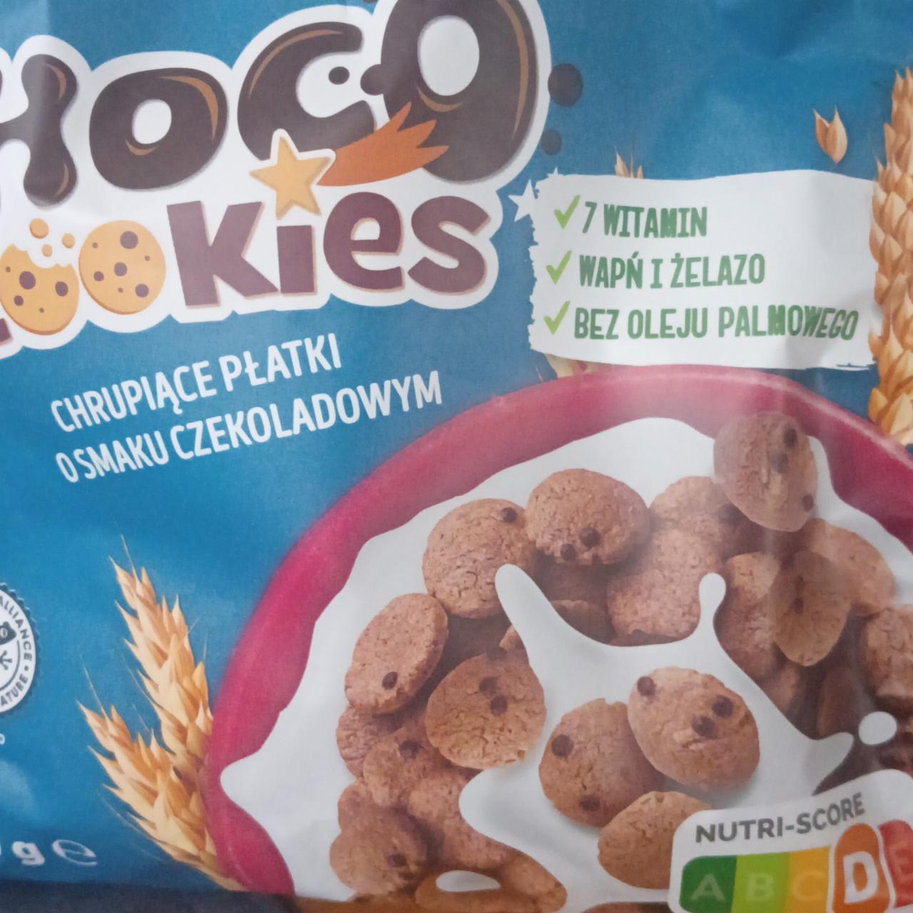 Zdjęcia - Chrupiace platki o smaku czekoladowym Choco Cookies Crownfield