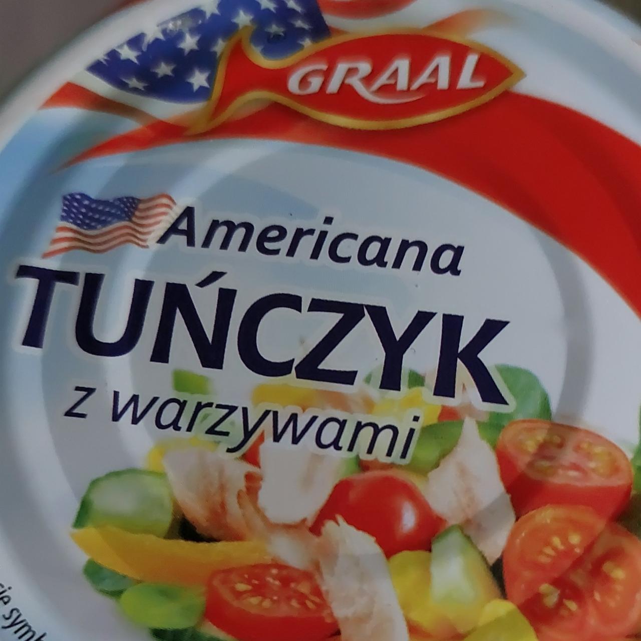 Zdjęcia - Graal Americana Tuńczyk z warzywami 280 g