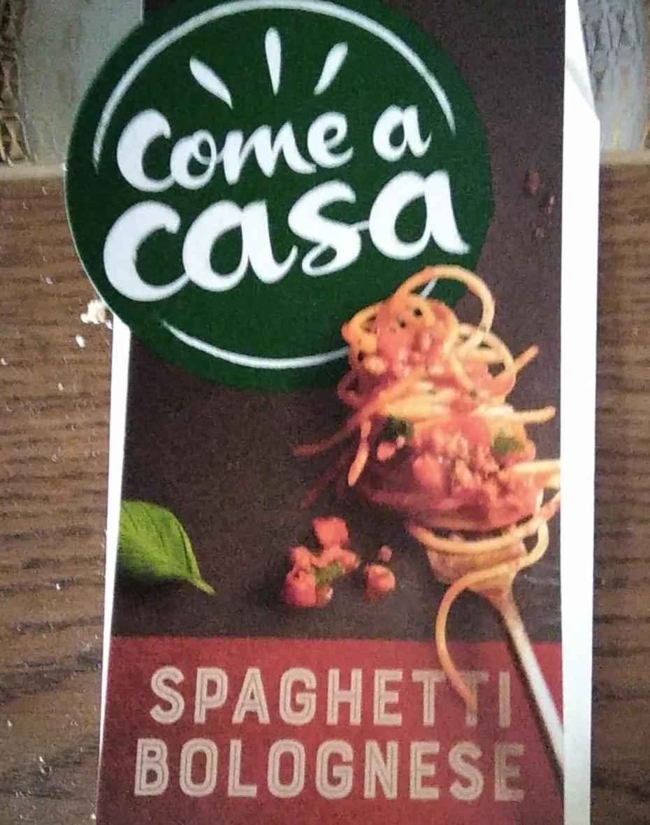 Zdjęcia - Come a Casa Spaghetti bolognese 400 g