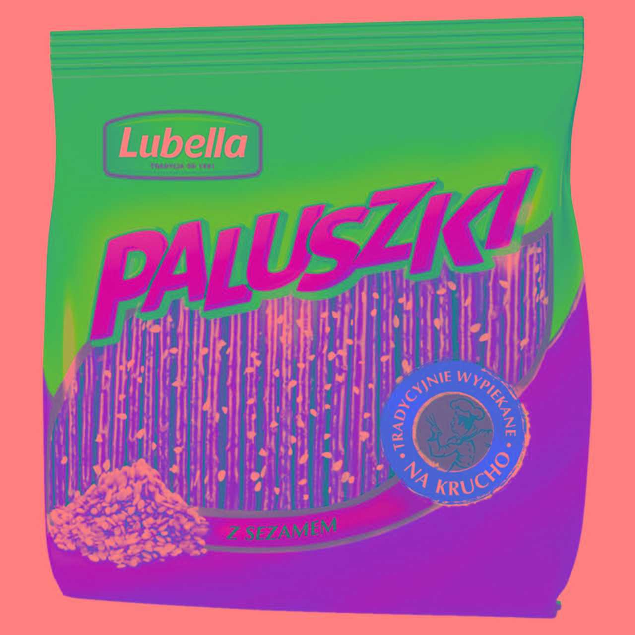 Zdjęcia - Lubella Paluszki z sezamem 220 g