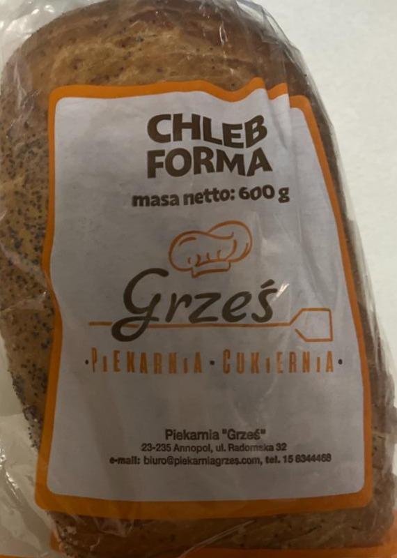 Zdjęcia - Chleb forma Grześ