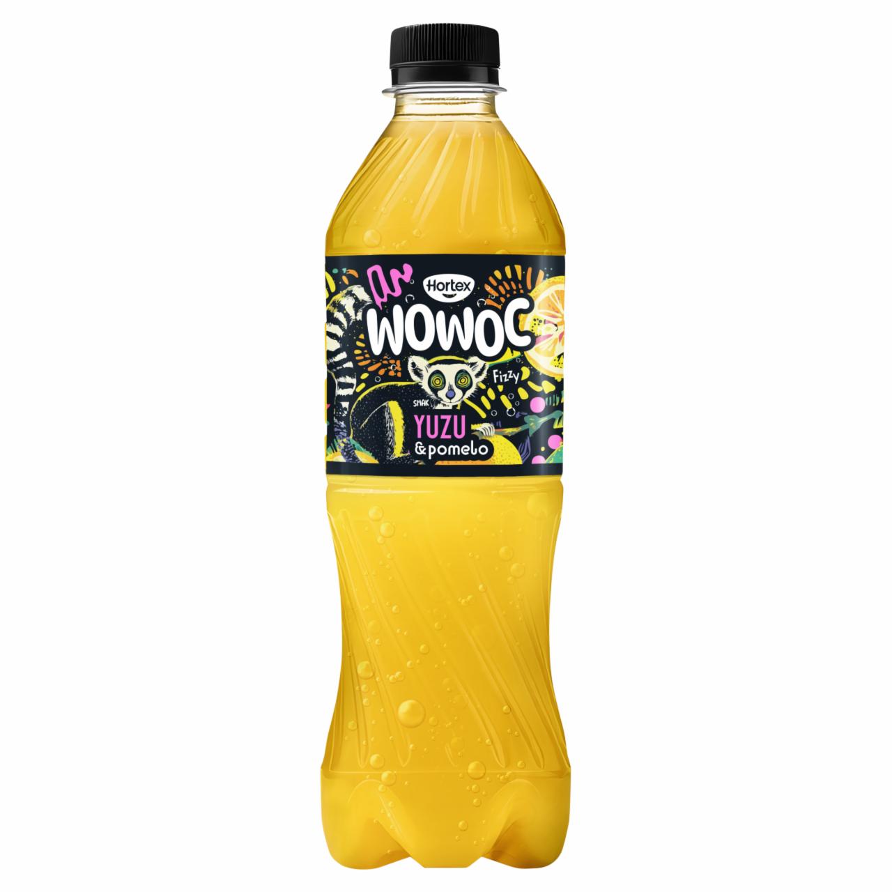 Zdjęcia - Hortex Wowoc Napój gazowany smak yuzu & pomelo 500 ml