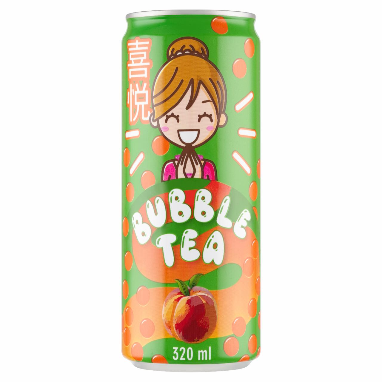Zdjęcia - Bubble Tea Napój z sokiem z brzoskwini i kulkami 320 ml