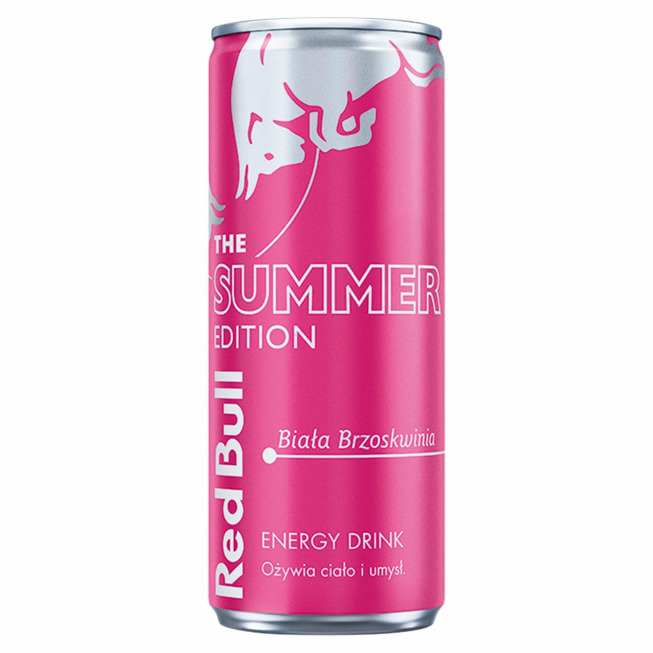 Zdjęcia - Red Bull Napój energetyczny biała brzoskwinia 250 ml