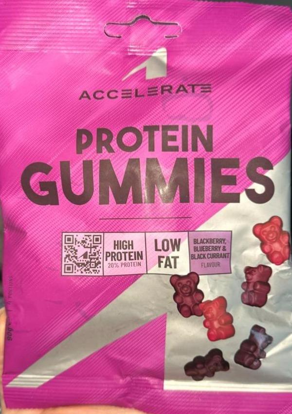 Zdjęcia - Protein gummies blackberry blueberry&black currant Accelerate